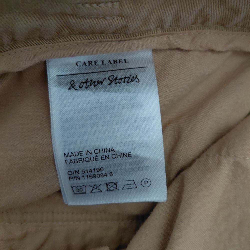 & Other Stories LA Atelier Size 0 Wide Leg Pleated Trousers Great Condition - Picture 10 of 16